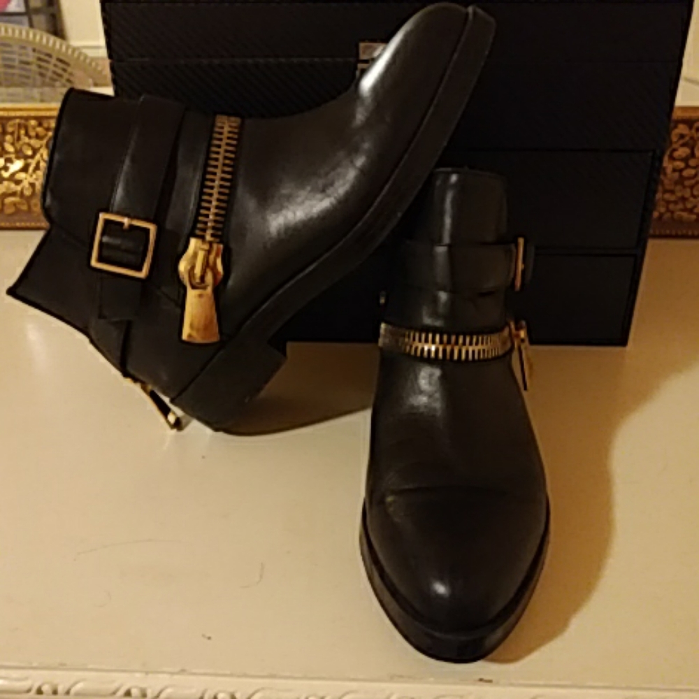 ZARA Moto Boots